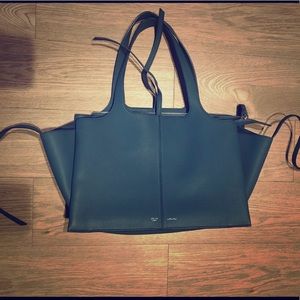 Authentic Céline Medium Tri-fold bag in calfskin